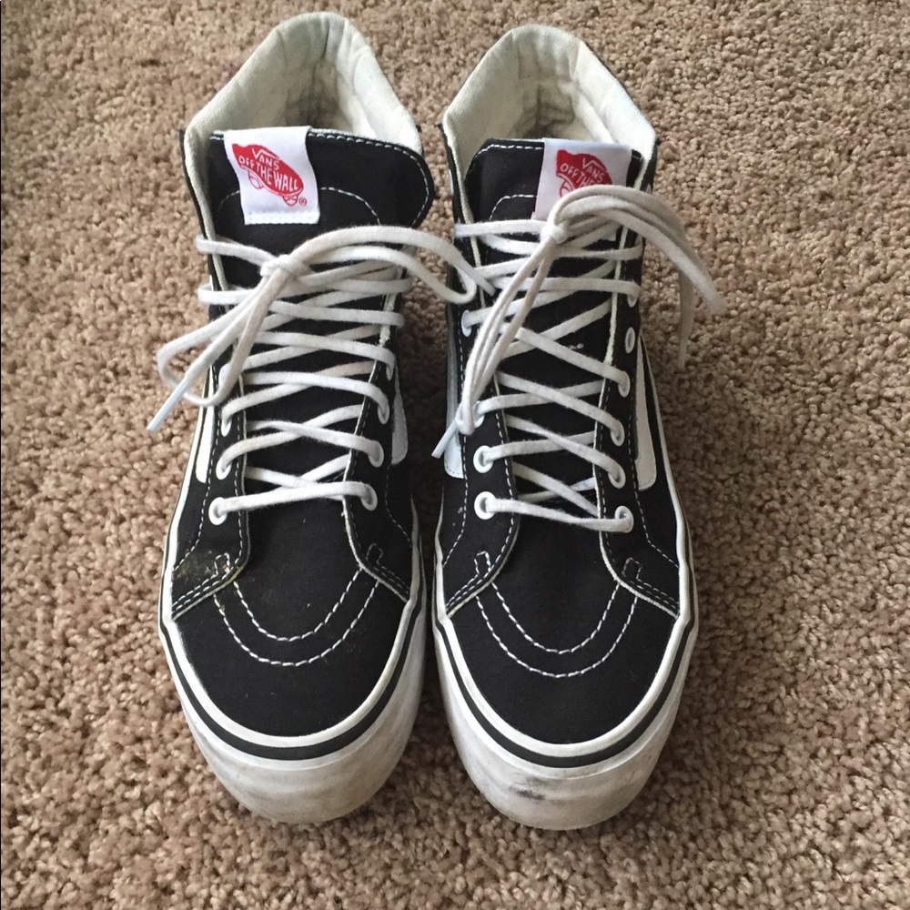 Platform High Top Vans